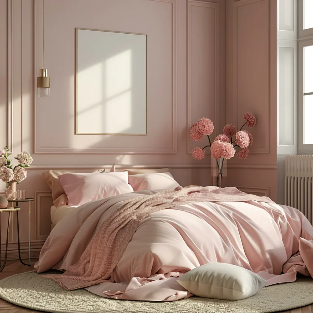 chambre rose